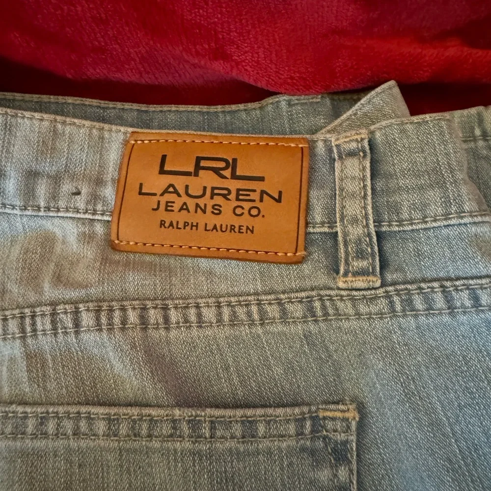 Ralph Lauren White Wash Jeans